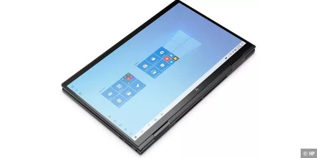 Leichte Convertibles wie das HP Envy x360-13 lassen sich über einen Touchscreen bedienen und je nach Situation wie ein Notebook oder ein Tablet nutzen.