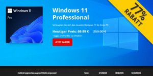 Schnapper: Windows 11 Pro für nur 70 Euro im PC-WELT-Shop
