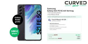Samsung Galaxy S21 FE 5G + 40 GB für 6 Euro effektiv