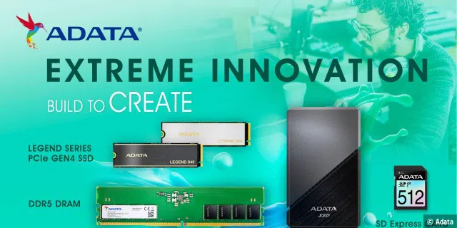 Adata gehört zu den ersten Unternehmen, die eine externe SSD ankündigen, die die USB-4-Spezifikation erfüllt. Das Modell SE920 soll noch im ersten Quartal dieses Jahres auf den Markt kommen.