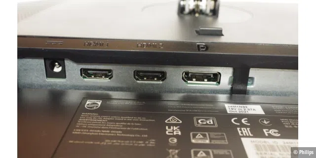 Philips 24M1N3200VA: HDMI- und DP-Ports aber keine USB--Schnittstellen