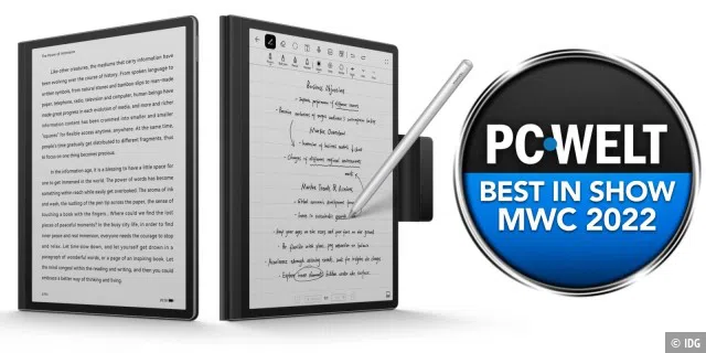 Best in Show bei den Readern: Huawei MatePad Paper