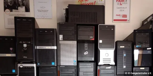 Die Computertruhe e.V. bringt alte PCs und andere Hardware wieder in Schuss und verteilt sie an bedürftige Personen und gemeinnützige Vereine.