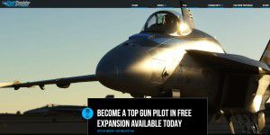 "Top Gun: Maverick" für Flight Simulator gratis verfügbar