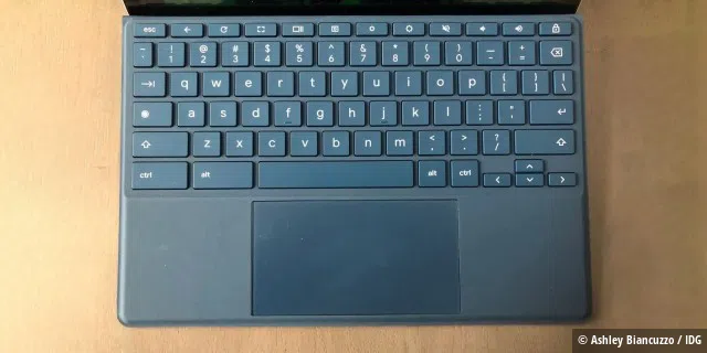 Tastatur und Trackpad