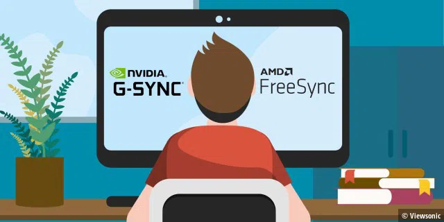 G-Sync ist Nvidias Bildsynchroninsations-Technik für eine flüssige Bildwiedergabe, während sie bei AMD Freesync genannt wird. Allerdings funktionieren sie unterschiedlich.