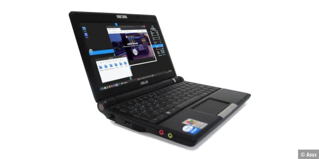 Alte Notebooks – im Beispiel ein Asus EEE-PC mit Baujahr 2010 – lassen sich mit Linux weiternutzen.