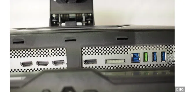 Viewsonic XG321UG: Der UHD-Gaming-Monitor besitzt drei HDMI-Eingänge