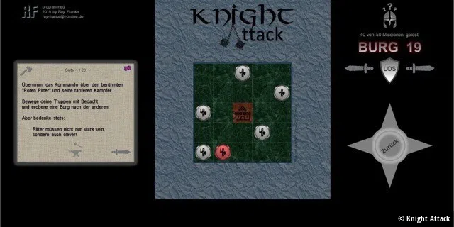 Knight Attack funktioniert in Office Versionen ab 2016.