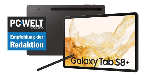 Samsung Galaxy Tab S8+ im Test
