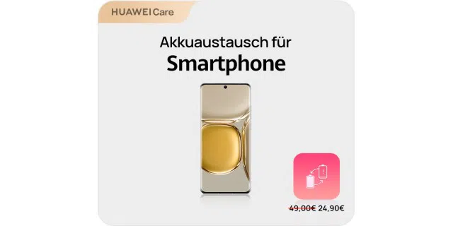 Akku-Wechsel vom offiziellen Huawei-Service