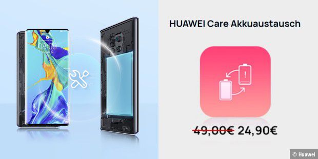 Huawei tauscht Handy-Akkus älterer Honor- & Huawei-Smartphones für nur 24,90 Euro