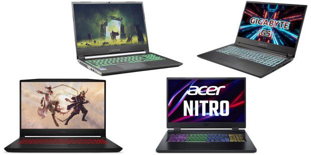 Laptops mit NVIDIA-GeForce-RTX-30er-Grafik zum Schnäppchen-Preis