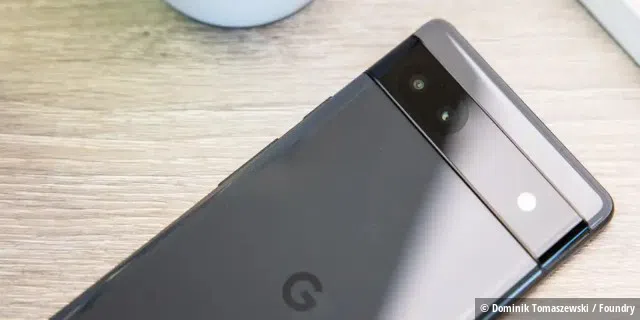 Die Kameras auf der Rückseite des Google Pixel 6a