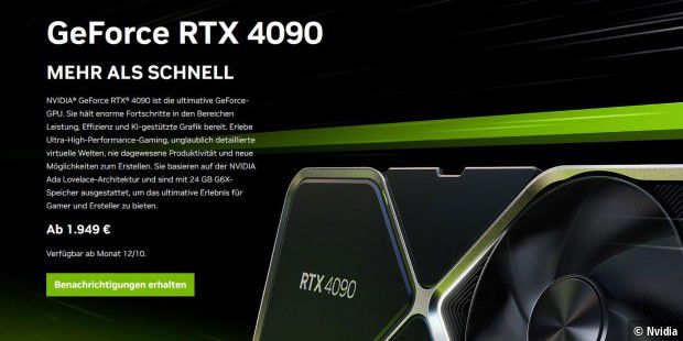 Fast 2.000 Euro kostet die neue GeForce RTX 4090.