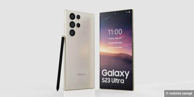 Samsung Galaxy S23 Design-Konzept
