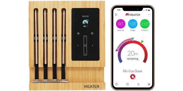 Meater Block - 4 Thermometer, Überwachung ohne App